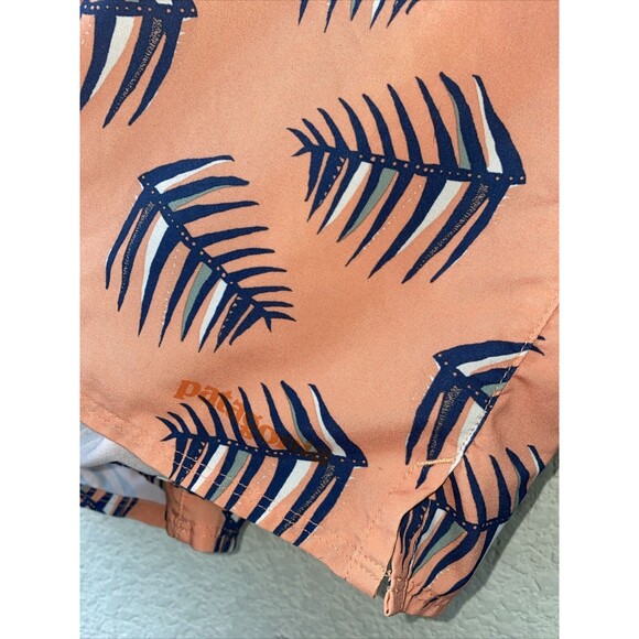 Patagonia Board Swim shorts trunk palm surf tropical UPF 50 Men 32 hawaiian - Picture 7 of 9